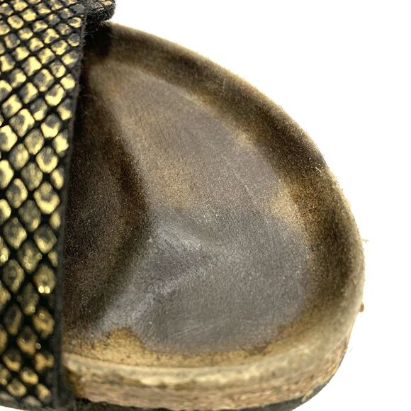 BIRKENSTOCK Arizona Birko-Flor Shiny Python Sandals Women’s Size 40 (US 9-9.5) - Picture 14 of 16